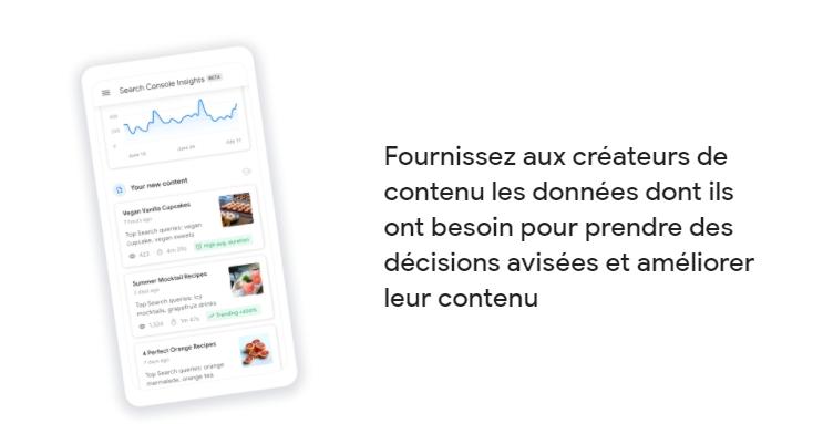 En quoi consiste Search Console Insights